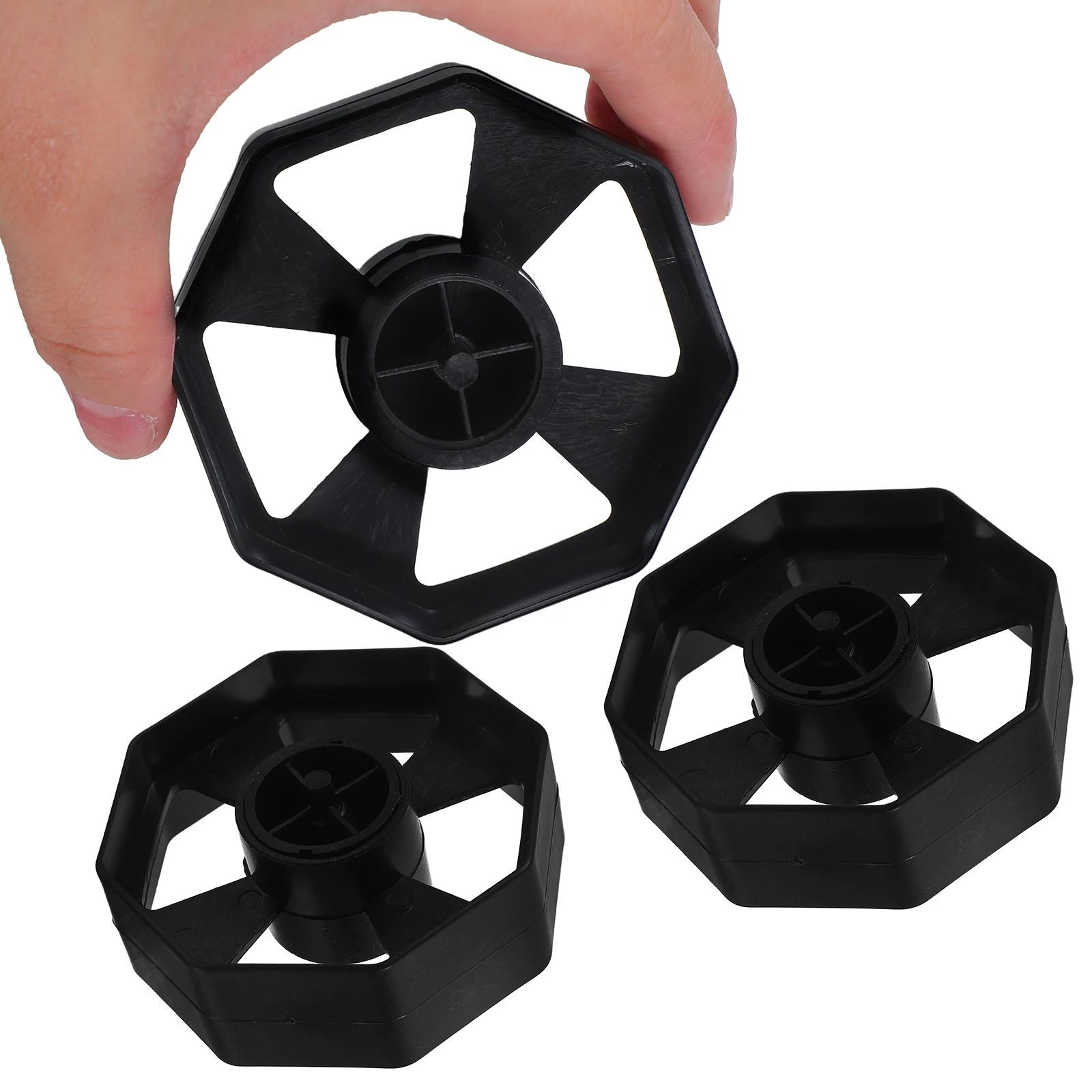 

3 Sets Tape Seat Roller Core Adhesive Holder Replacement Dispenser Desktop Machine Wheel Accessories