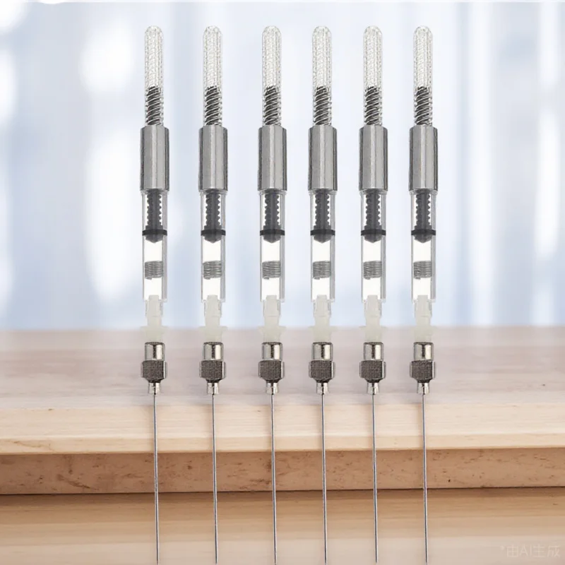 

6Pcs Ink Auxiliary Absorber for Fountain Pen Smooth Inking Aid Lightweight Portable Ink Syringe Device Stationery Supplies