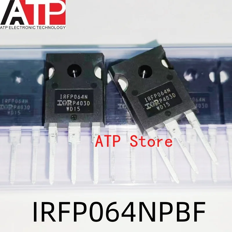 10-50PCS 100% Real Original New Imported IRFP064NPBF IRFP064N TO-247 MOSFET Transistors Tube 55V 110A 200W IRFP064