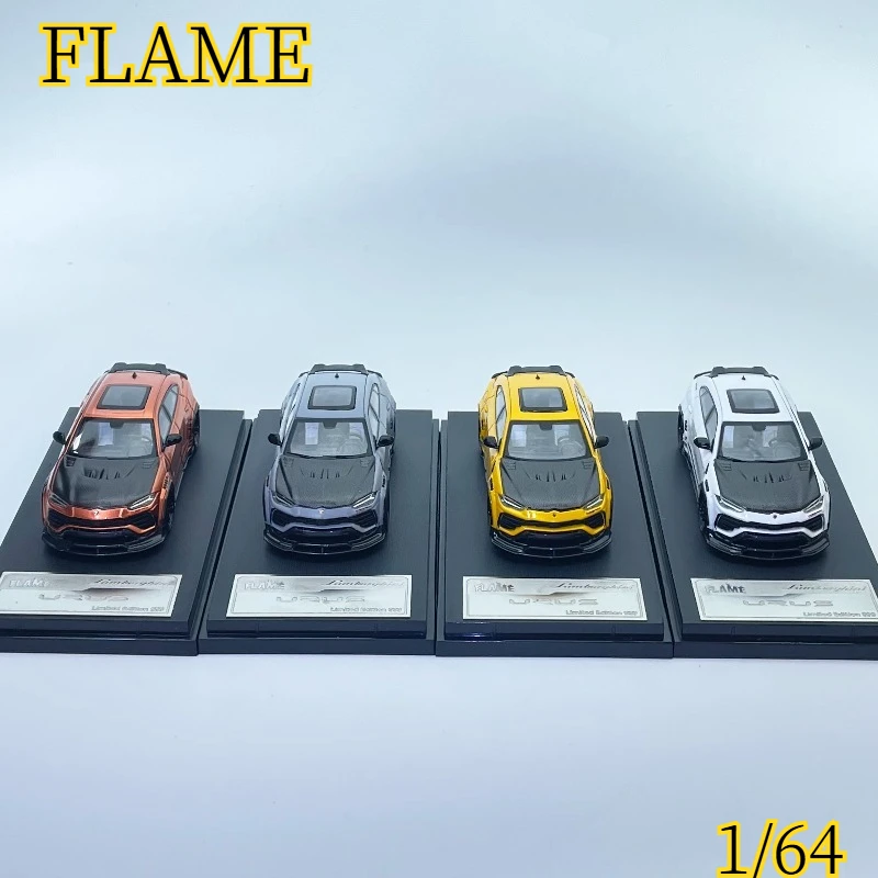 Limited Edition FLAME1:64 Alloy Lamborghini Urus LBWK Wide-Body Imitation Car Model - Collectible Display Piece - Gift for Boys