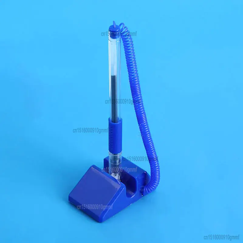 Imagem -03 - Caneta Gel Adesiva de Mesa com Tamanhos 0.5 mm Caneta Fixa Azul-preta de Tinta Vermelha para Escritório Escola e Papelaria