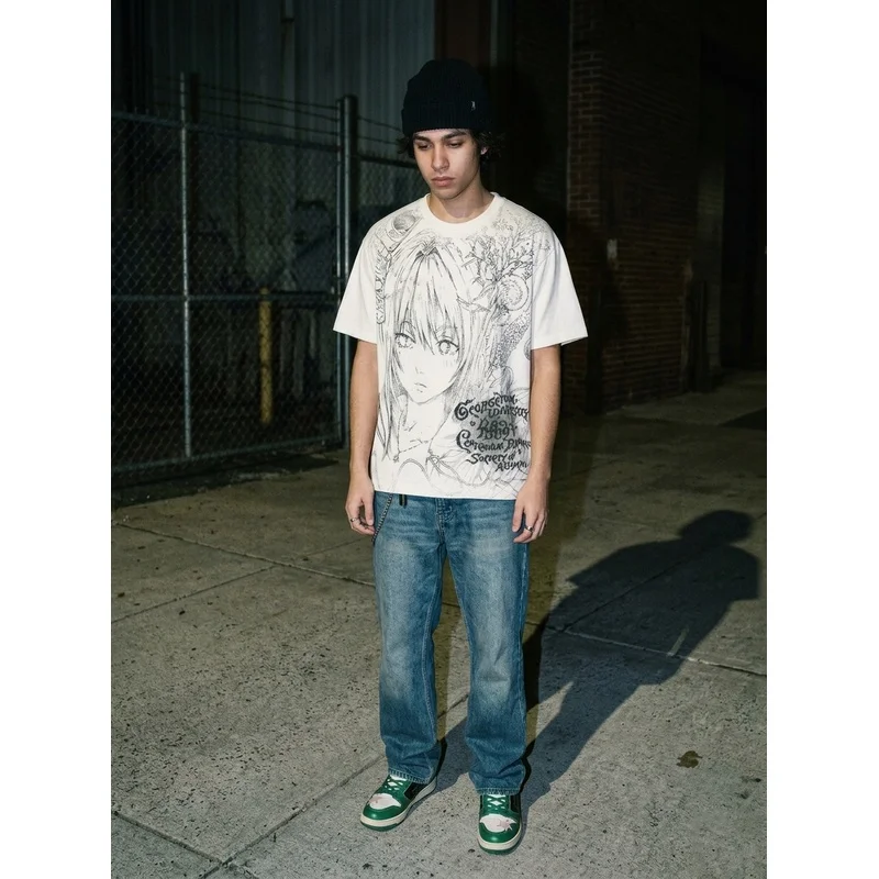 Runtime Studio Reverie Graphic Tee — Vintage Oversized T-Shirt