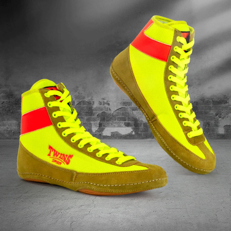 2026 New Men Women Wrestling B - Men'S Shoes Yellow And Black review and price