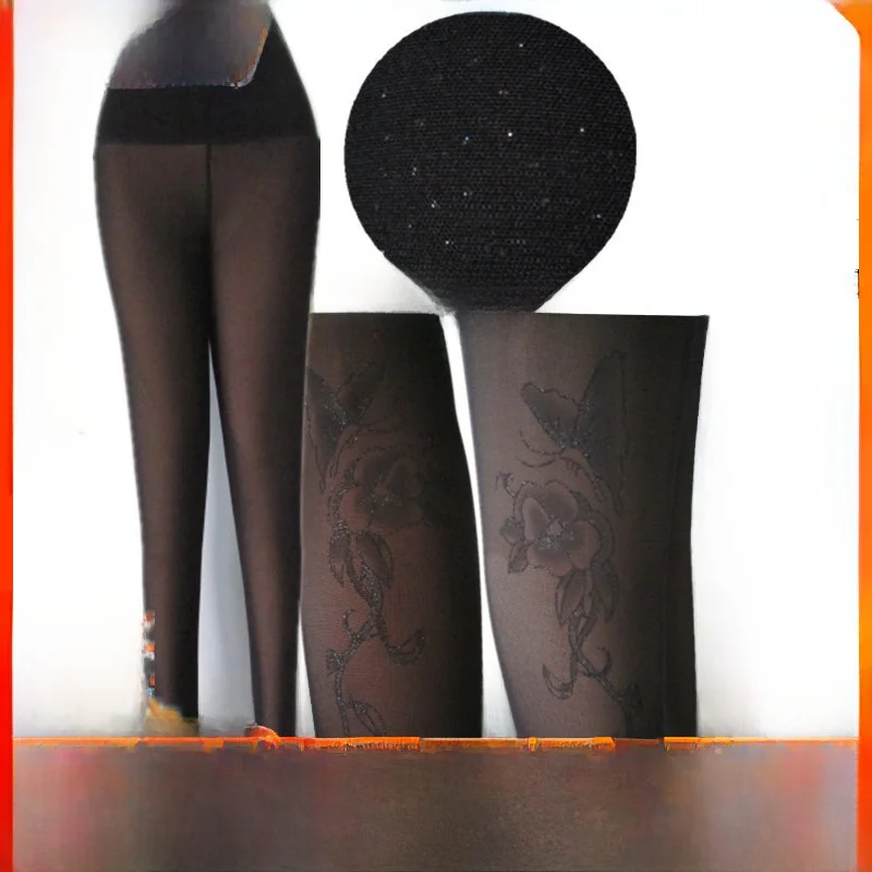 

High Waist Me Leggings Women's Thermal Thiened Printed apewear Underwear Comfortable Breathable plus Size Base Layer Pants