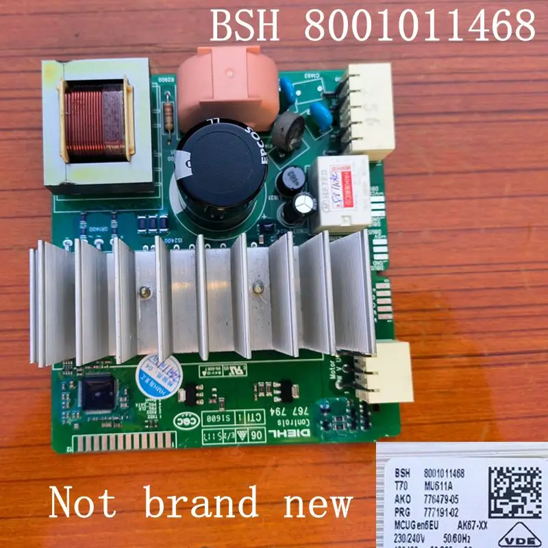 

For Siemens drum washing machine motor drive variable frequency board BSH 8001011468 90% new parts