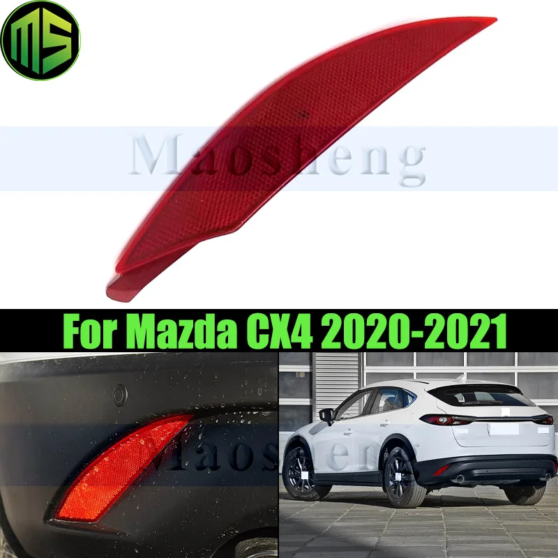 

Maosheng Rear Bumper Light Lamp For Mazda CX4 CX-4 2020-2021 Rear Fog Light Fog Lamp Rear Reflector Reversing Light Lamp