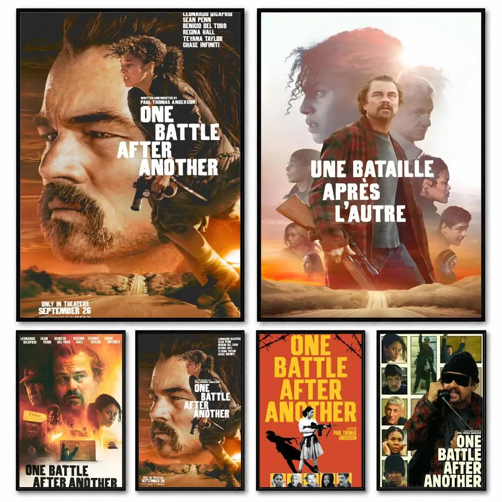 One Battle After Another Movie Poster Room Decor Home Wall Art Printing Waterproof Garage BedRoom Posters Gift