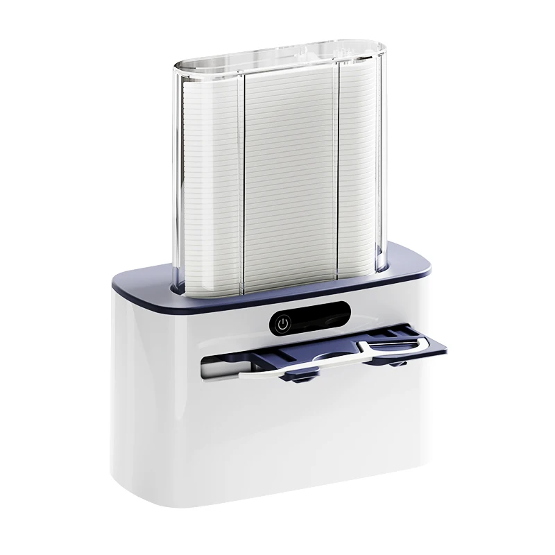 حامل مسواك كهربائي مع مستشعر ذكي ، موزع مسواك أوتوماتيكي ، صندوق تخزين عصا الأسنان ، لوازم طاولة المطبخ