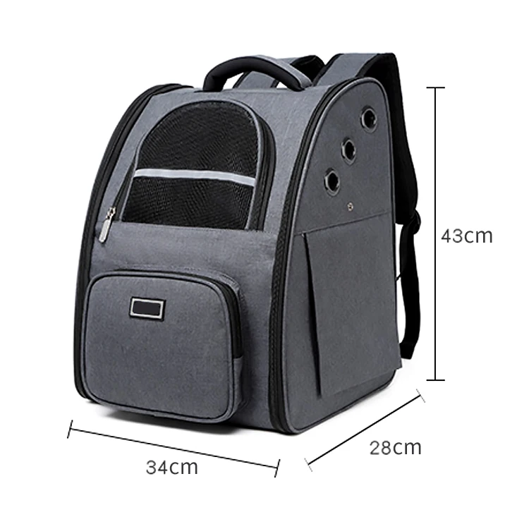 Not Easy To Deform Breathable Pet Travel Backpack Pet Carry Backpack