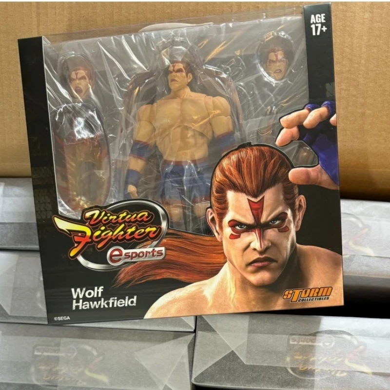 In Stock Original Storm Toys 1/12 Wolf Hawkfield Action Figure The King Of Fighters World Figure Collection Model Dolls Toy Gift