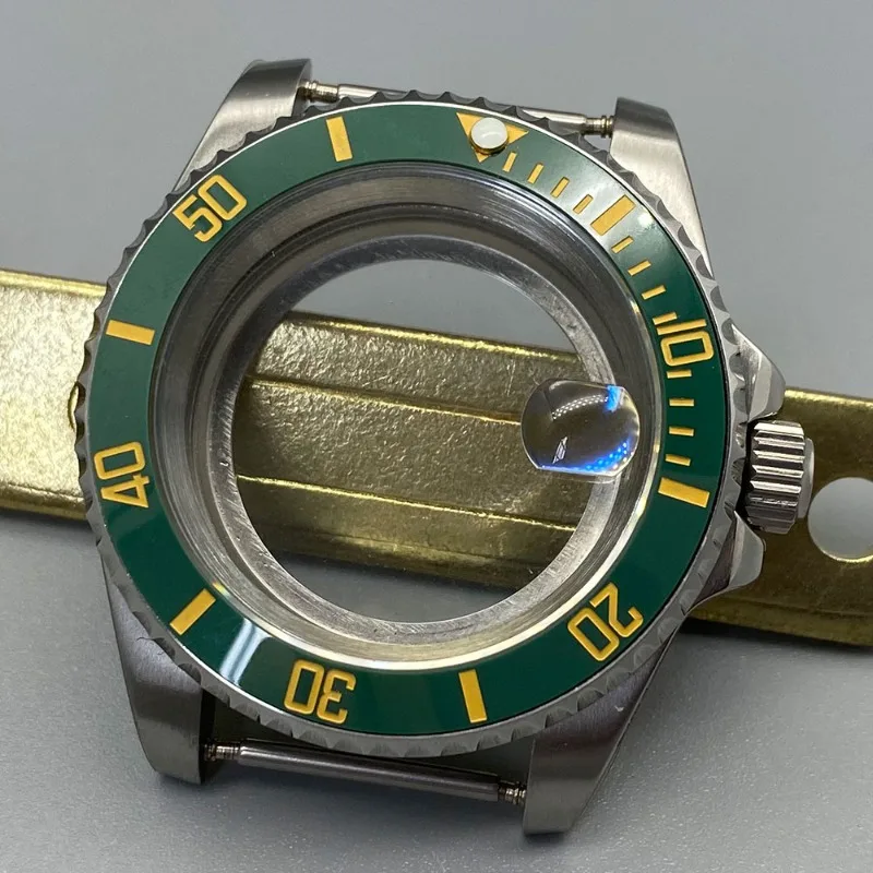 Adecuado para NH35/36 4R o para Pearl 2813 8215 movimiento 40mm316 caja de acero inoxidable anillo sub serie