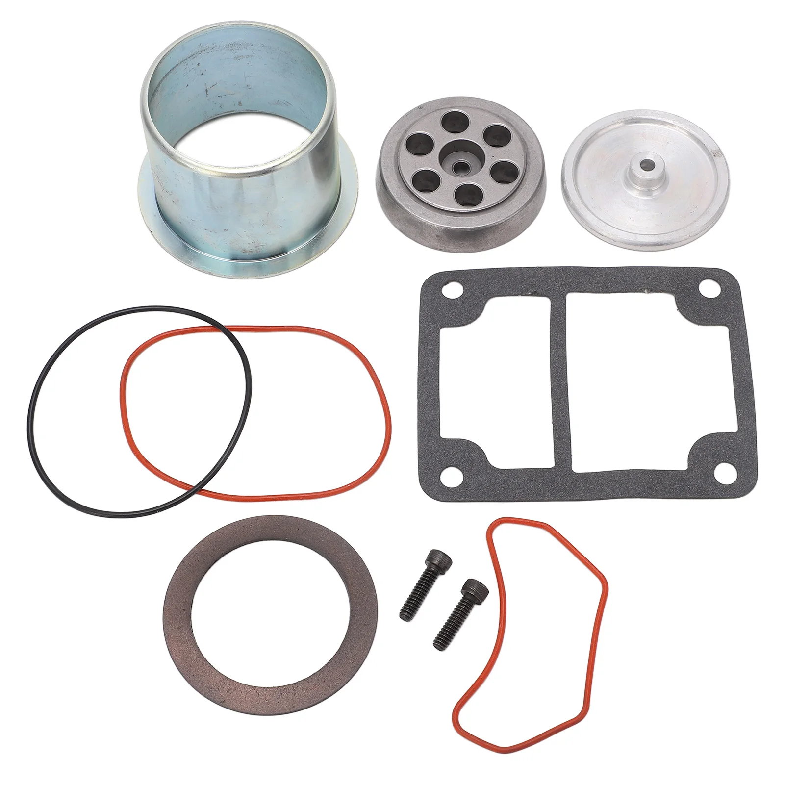 Air Compressor Cylinder Comp Ring Kit Metal Alloy Strong Sealing Air Compressor Cylinder Rebuid Kit Easy To Install for Repair