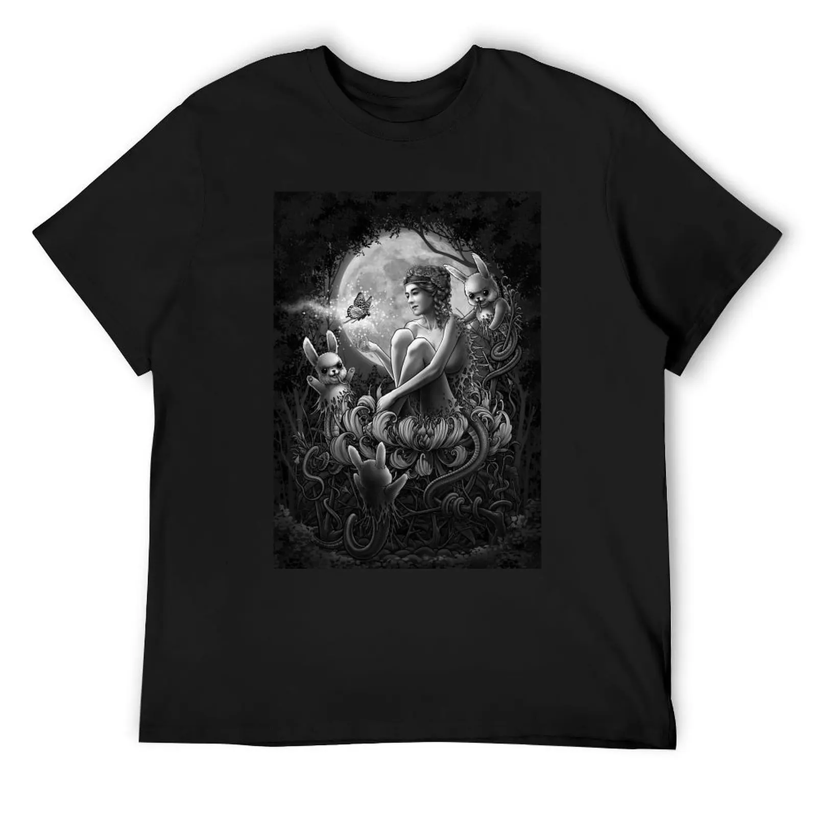 

Winya No. 115 T-Shirt summer top anime shirt Short sleeve tee blacks mens graphic t-shirts hip hop
