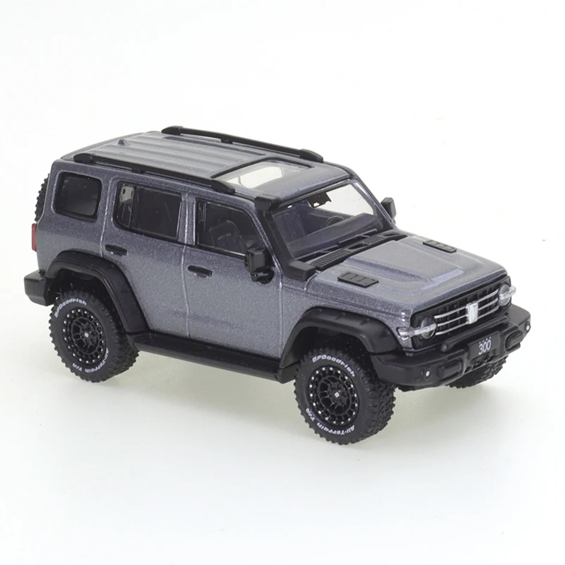 XCARTOYS 1:64 Car Model Tank 300 Ranger Version Gray Alloy Diecast Car Friends Gifts Collect Ornaments Kids Toys Boys