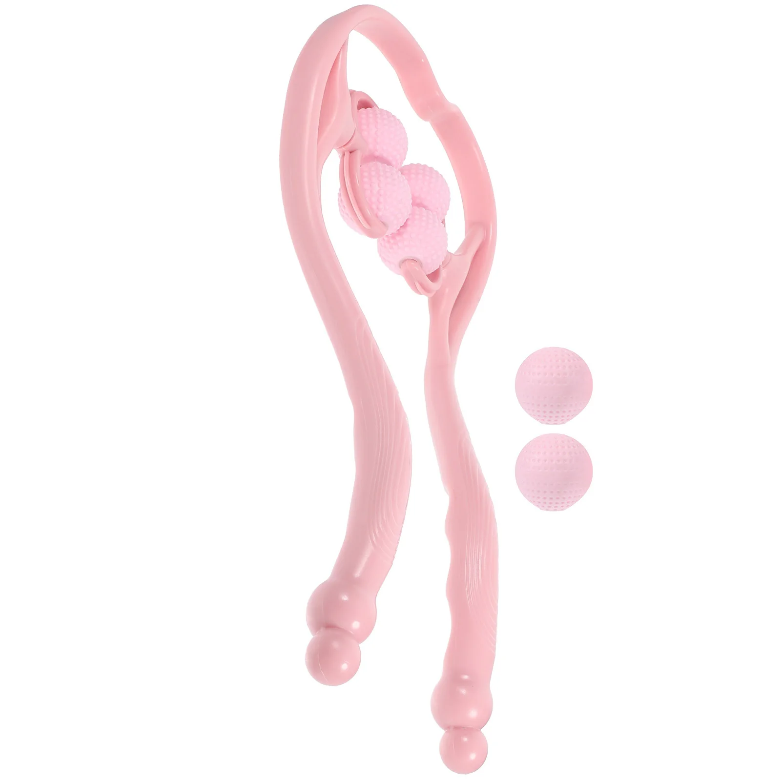 1 مجموعة المحمولة الرقبة الأسطوانة مدلك يده أداة تدليك عنق الرحم لتخفيف آلام الأنسجة العميقة السفر الرقبة الرعاية دليل الأسطوانة #6