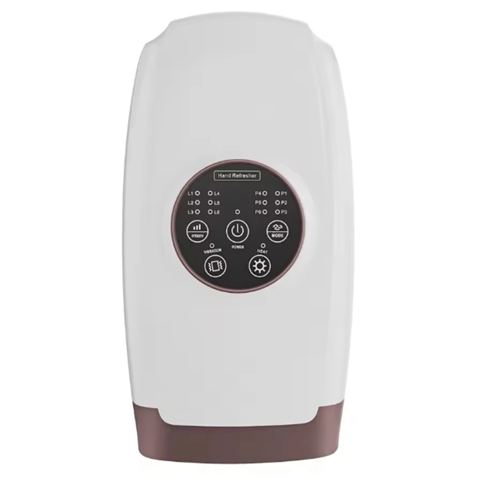 

A04V Беспроводной электрический ручной массажер Шиацу с подогревом и сжатием воздуха, 6 уровней точек давления, 6 режимов, снимает боль в руках