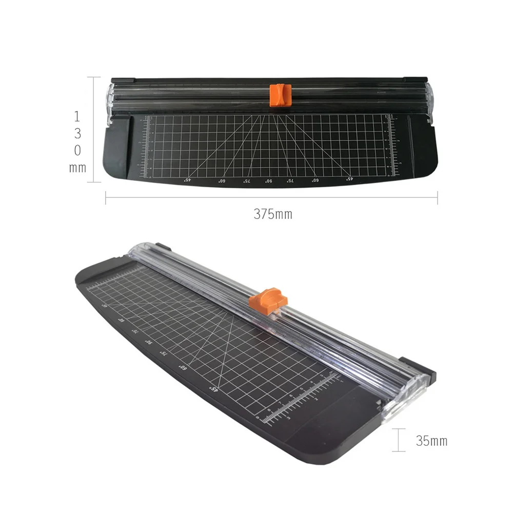 1pc A4 Paper Cutter Trimmer Heavy Duty Guillotine Machine Adjustable Grid Base For Home Office School Use Paper Cutter Trimmer