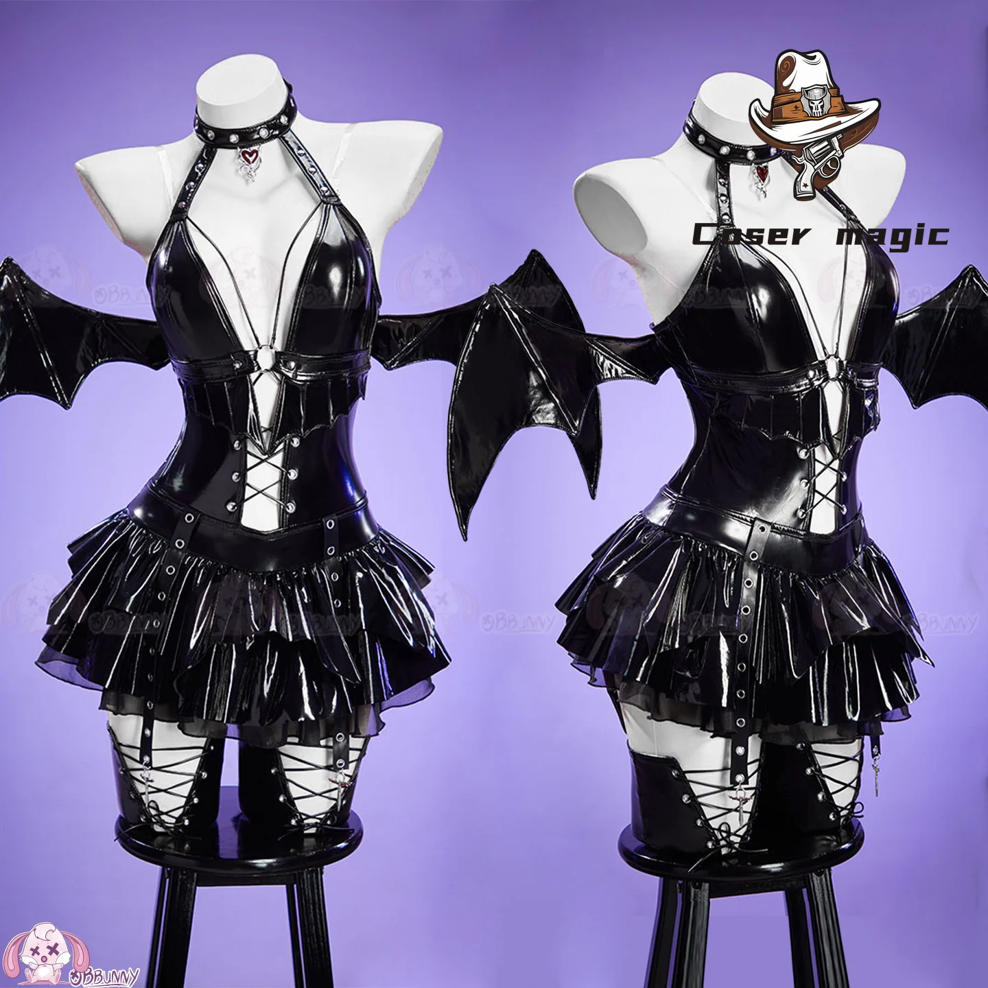 Anime Cosplay Outfit Girl - Costume Cosplay Originale in Pelle PU