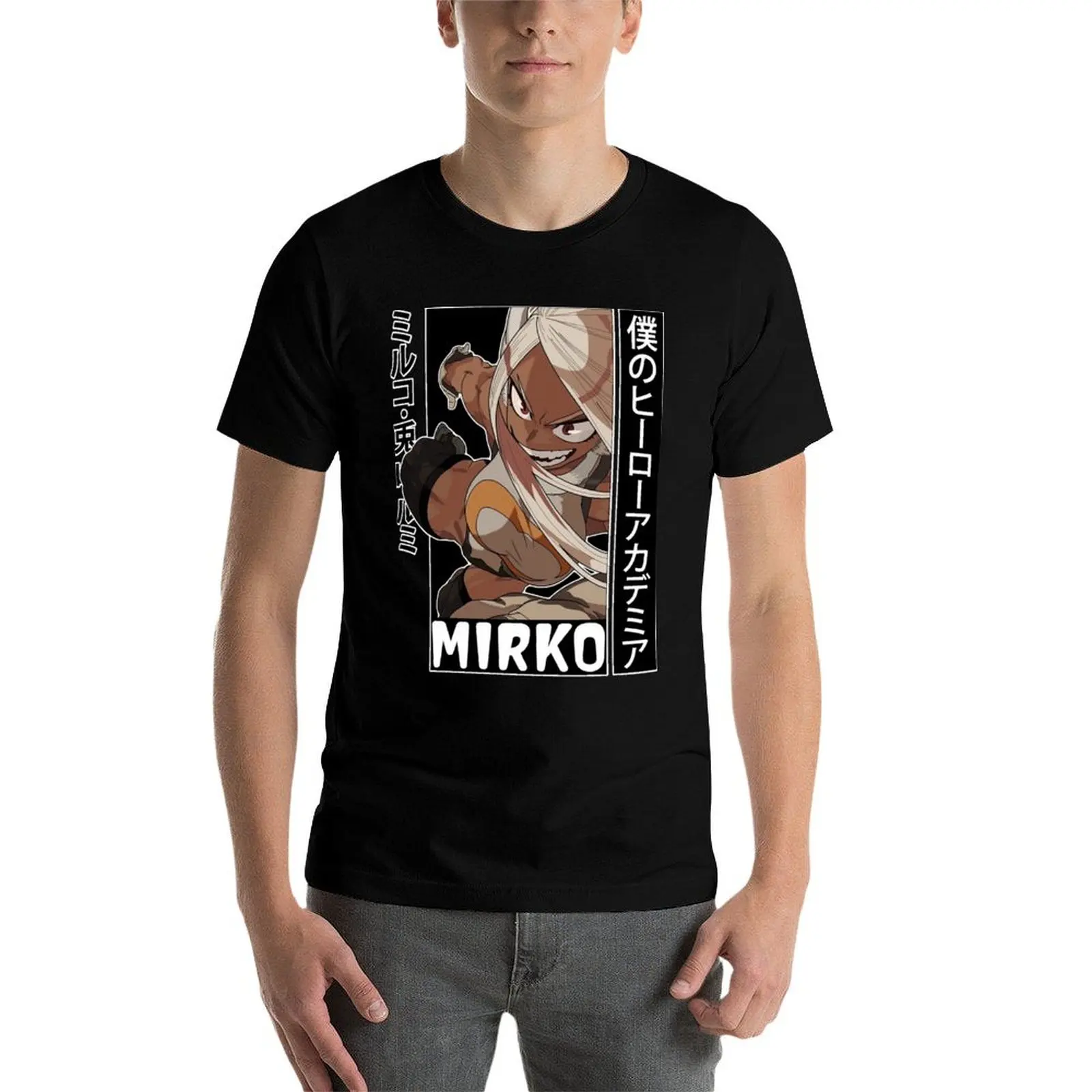 Rabbit Hero Mirko, Mirko, the Rabbit Hero T-Shirt Breathable Gym Short Sleeve T-Shirt view 4