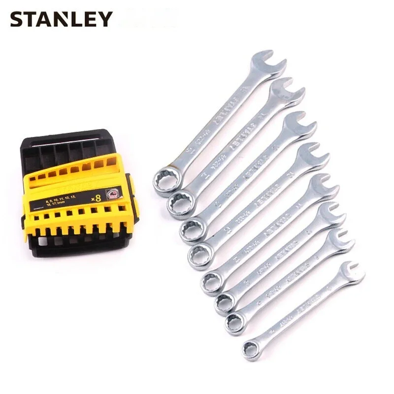 STANLEY STMT78099-8-23/STMT78098-8-23/STMT78097-8-23/STMT78092-8-23 Hand Tools Plum Open End Dull Wrench Set