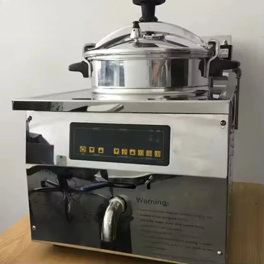 Industrial Continuous Vacuum Fryer Oil-Free Electric Air Frying Machine for Commercial French Fries and Chicken Processing view 5