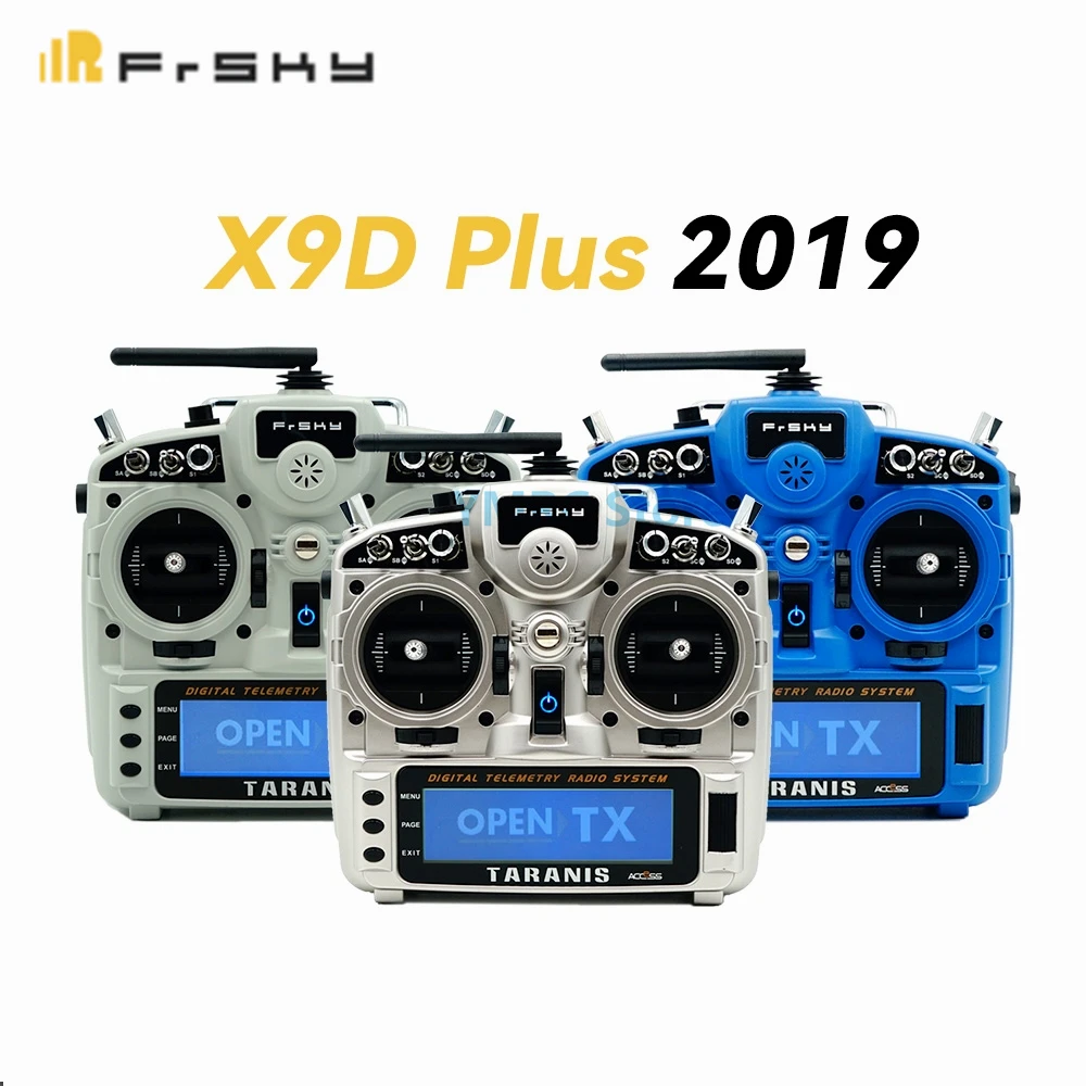 

Frsky Taranis X9D Plus 2019 Transmitter 2.4GHz Remote Controller with OPENTX System for RC FPV Multirotor Racing Drone