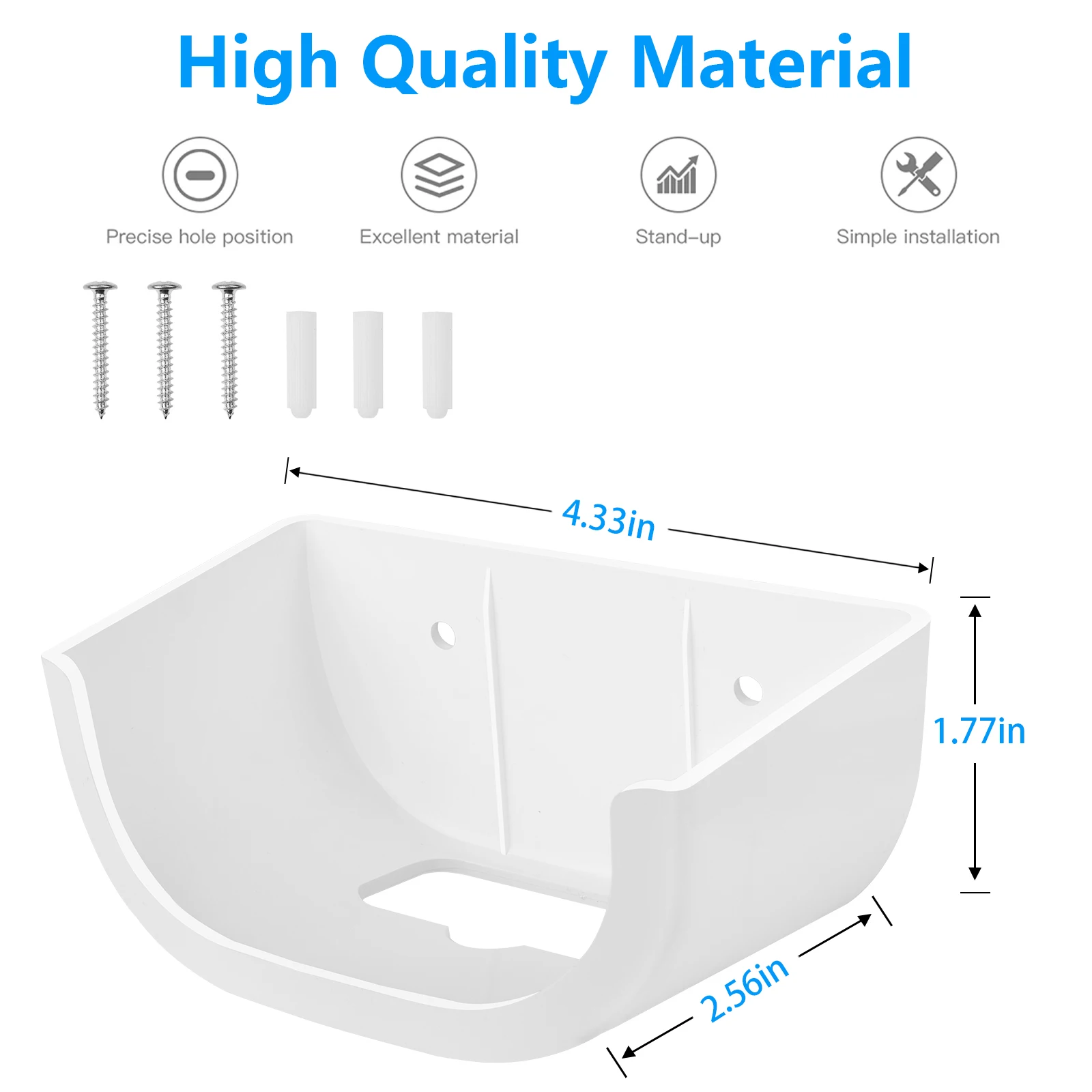 Wall Mount Holder Screwless for eero 6 WiFi Router Holder Strong Adhesive Mount Easy to Install Monitoring Equipment Accessories