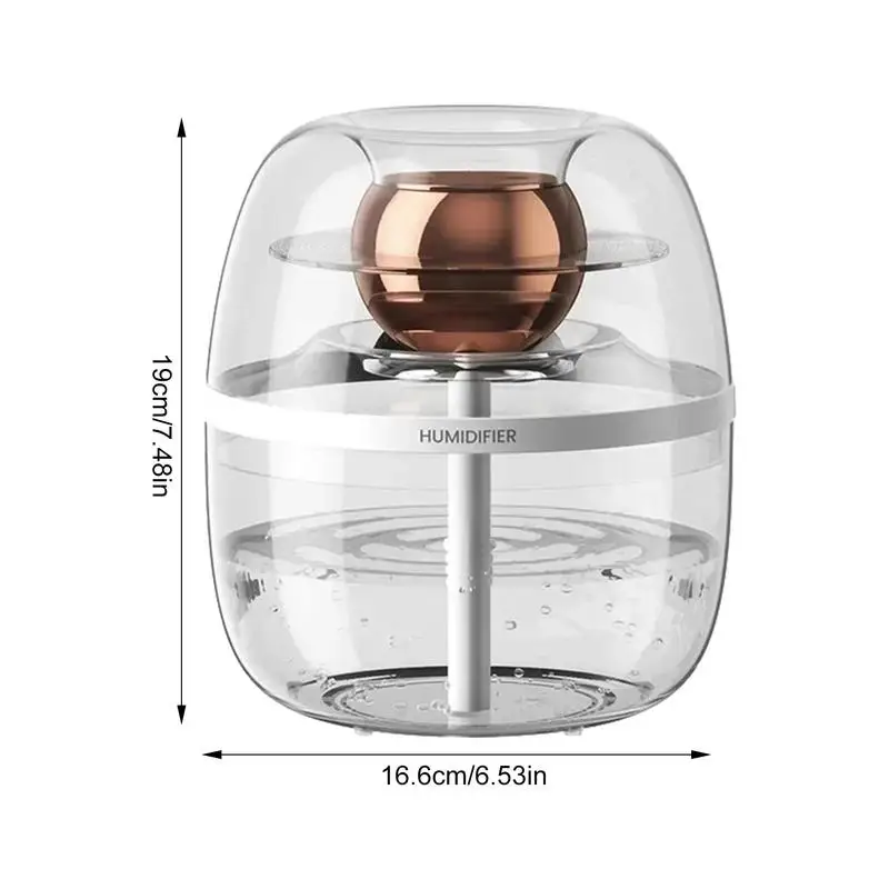 Cool Mist Humidifiers House Humidifier Aroma Air Purifier Mini Silent Double Spray Humidifiers Decoration Light for Bedroom Home