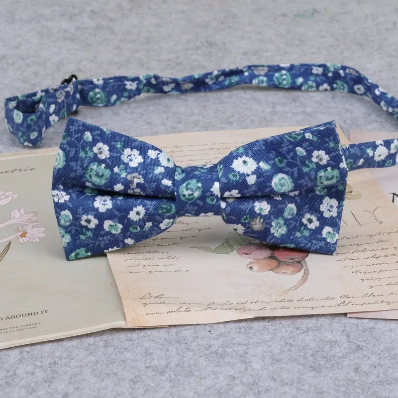Marke Neue Männer Mode Retro Blume Drucken Bogen Krawatten Für Mann Casual Schule Jungen Katzen Muster Neck Tragen Bowtie Zubehör schmetterling – Detail 29