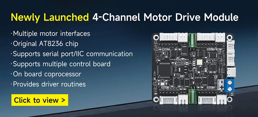 Yahboom H-Brücke Dual Motor Drive Board Elektronikmodul mit AT8236 Chip Unterstützung 5-12V Spannung TB6612FNG Modul für Roboterauto – Detail 1