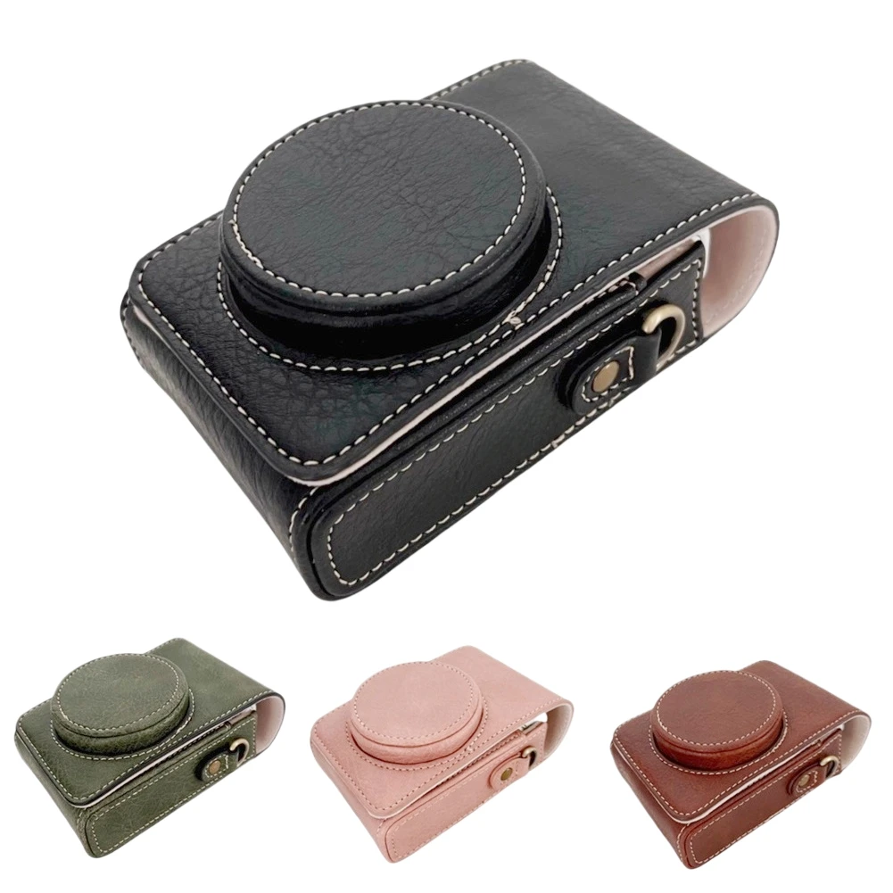 حقيبة حمل الكاميرا حقيبة ريترو مع حزام الخصر حزمة حماية حزمة لكانون G7X3 G5X2 sx740 s90 d30 285 a3000