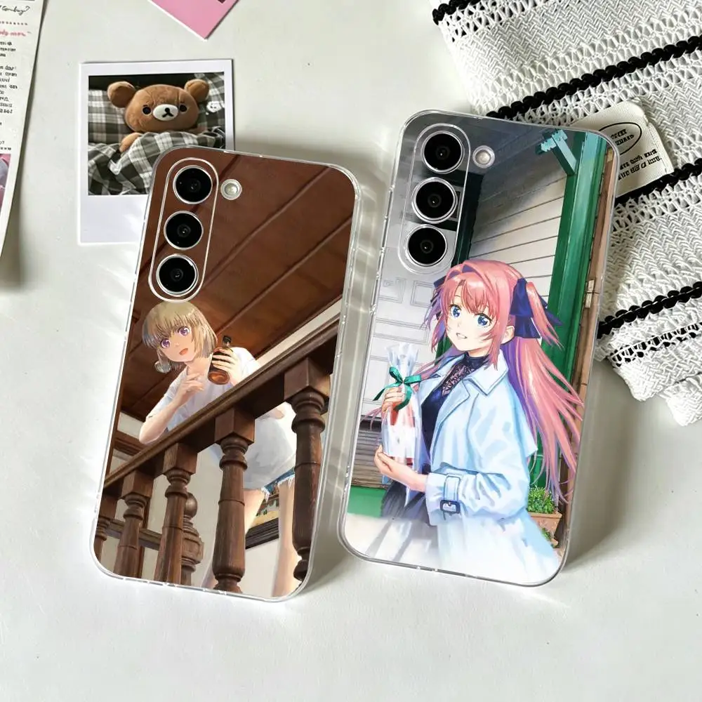 

Botan Kamiina Fully Blossoms When Drunk Phone Case For SamsungA10,12,20,21S,30,31,40,50,51,52,70,71 Transparent Cover