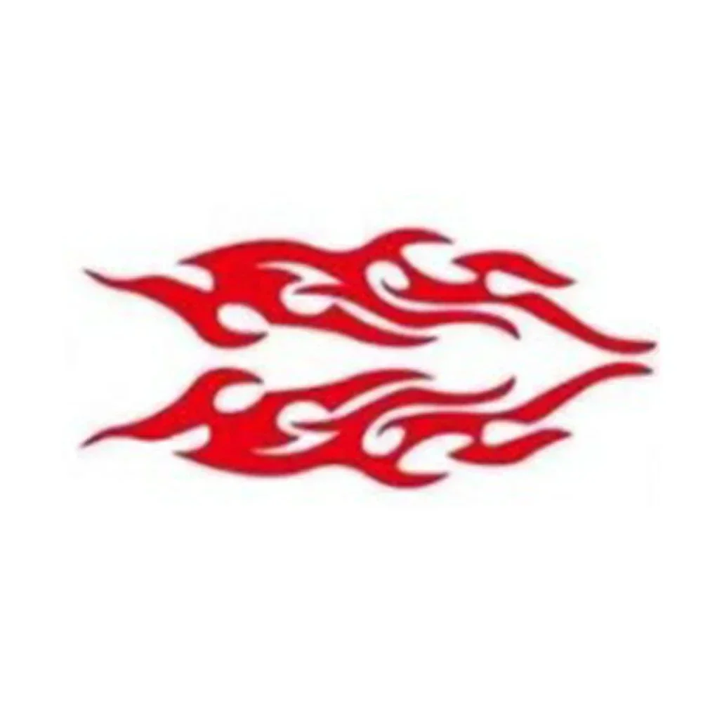 MTB Bike Sticker DIY Flame  Waterproof Scratch-Resistant Protect Frame Sticker Road Bicycle Paster Guard Cover Accessories