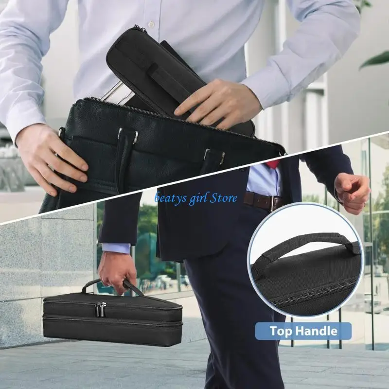 

C7AB Easy Printer Carry Case With Shockproof Protections For Business Trip And Daily Printer Holder Bag