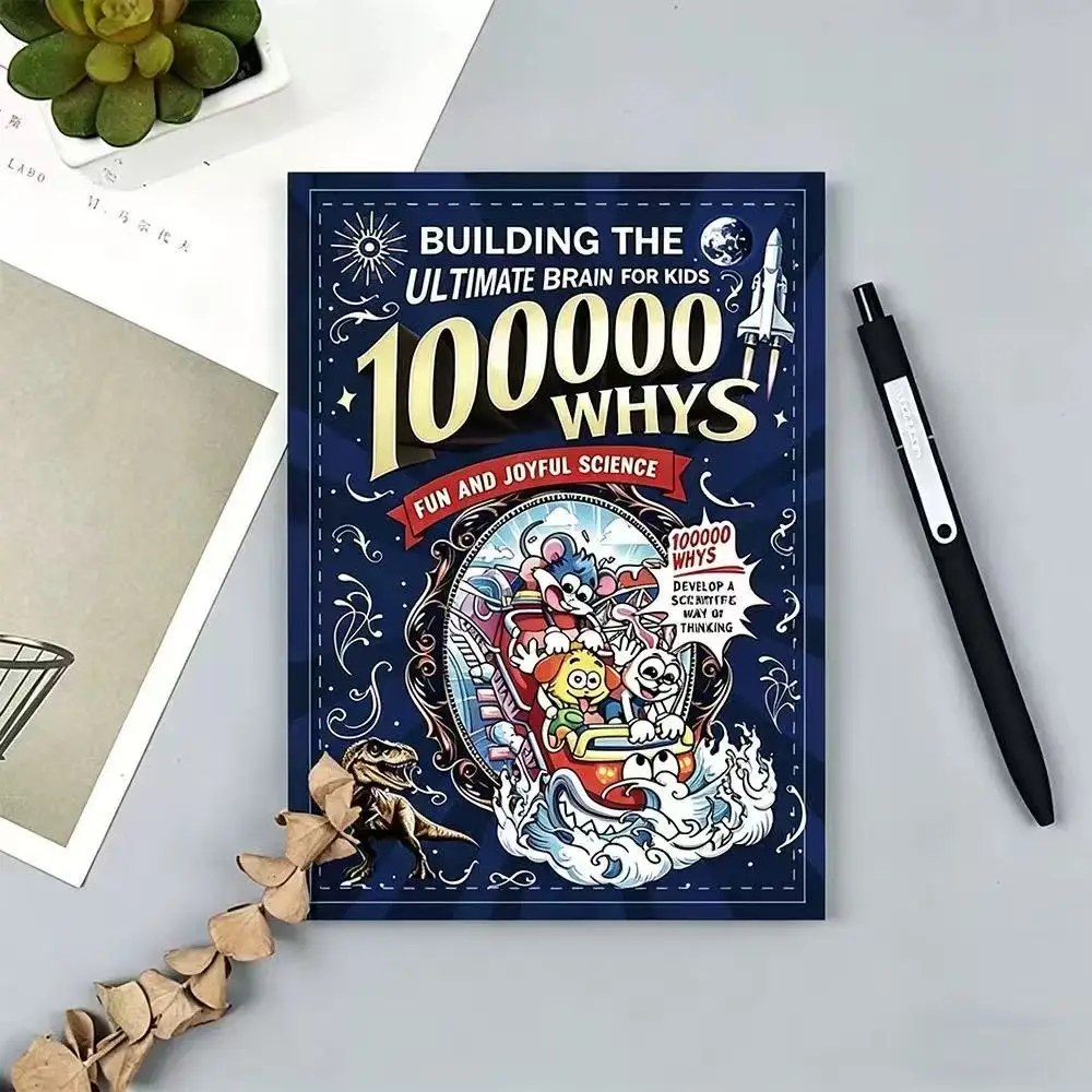 《100000 Whys》 Livre scientifique pour enfants - Encyclopédie éducative amusante, pour stimuler le cerveau et développer la pensée scientifique