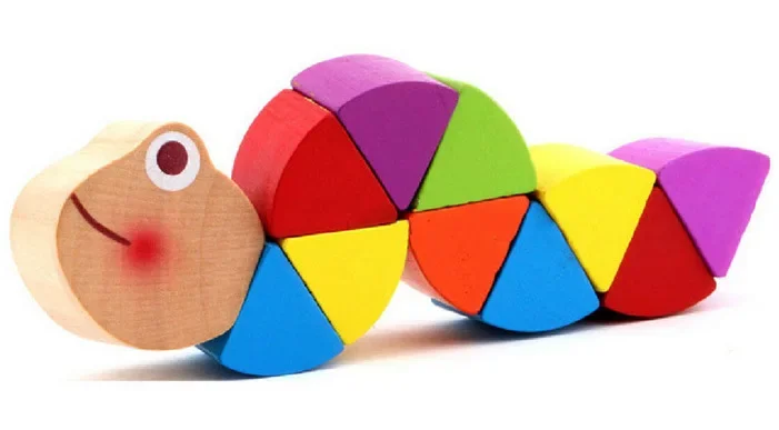 Puzzle in legno Montessori Animali 3D Gioco di abbinamento Giocattoli per bambini Giocattoli educativi per bambini da 3 a 12 anni