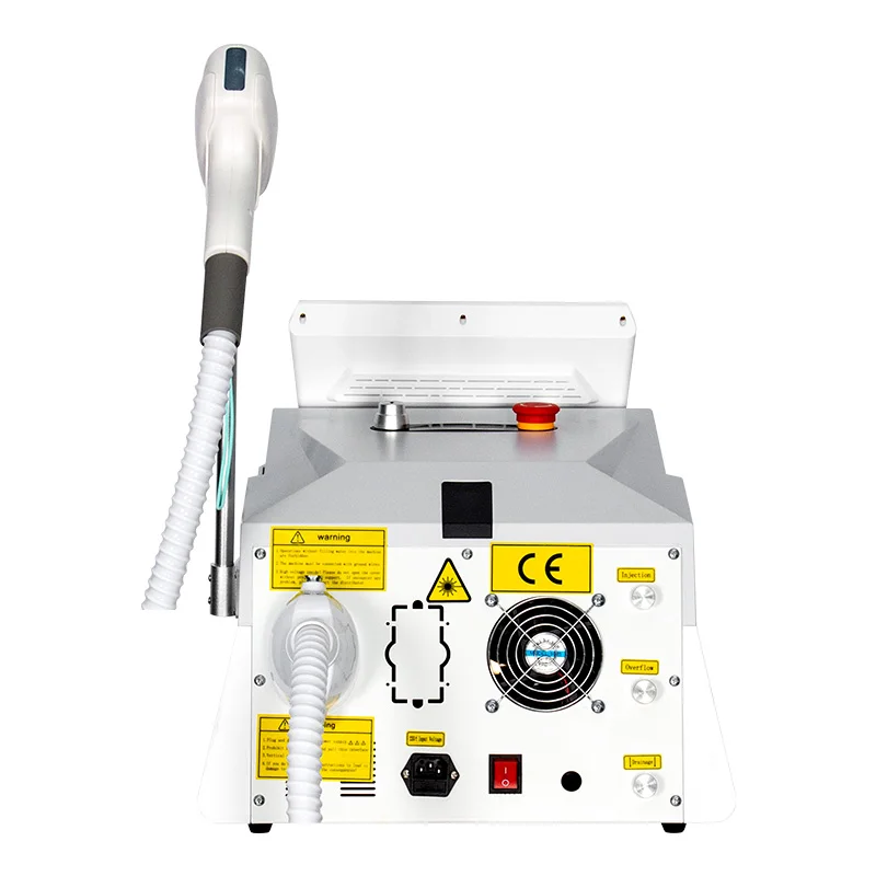 Depilación láser tecnología de cristal de hielo indoloro permanente tres longitudes de onda: 755nm 808nm 1064nm, potencia 4000W