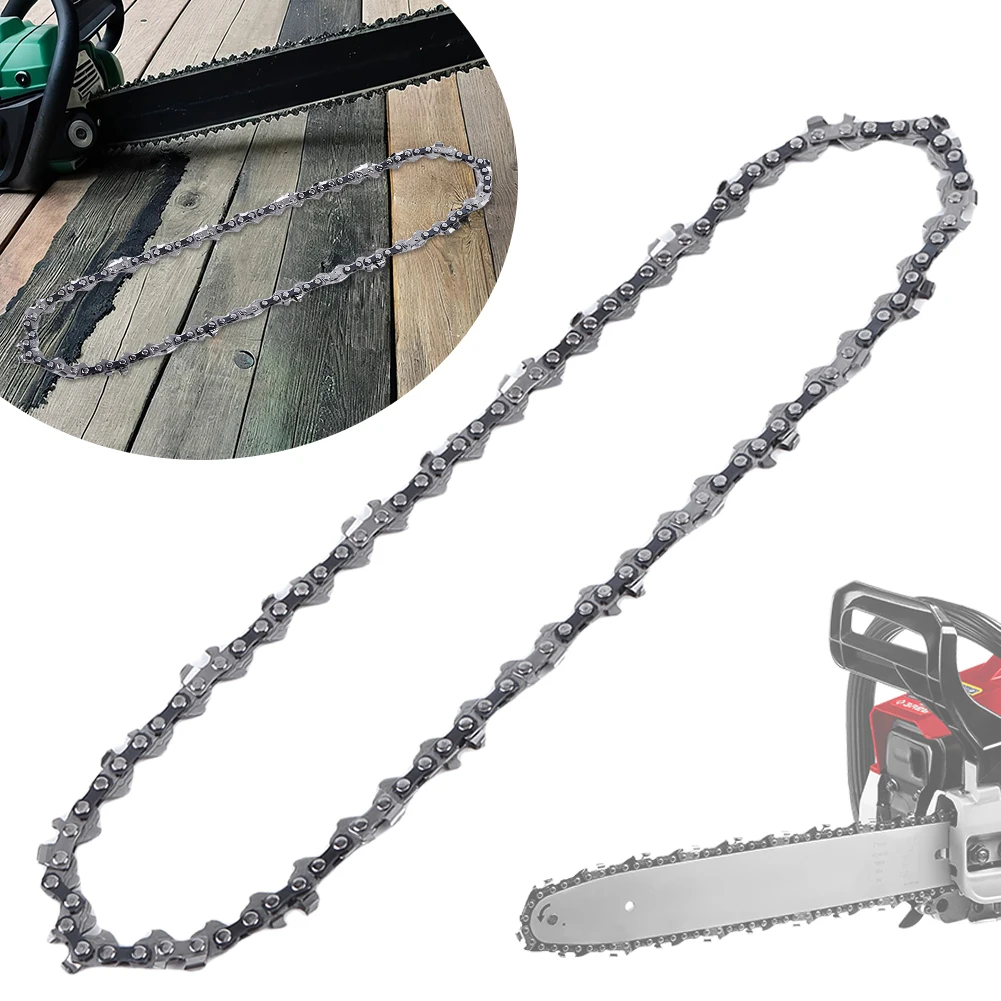 Mini chaîne de tronçonneuse en acier de 8 pouces, 45/48 maillons d'entraînement, chaîne de scie à chaîne de tronçonneuse électrique de remplacement pour la coupe