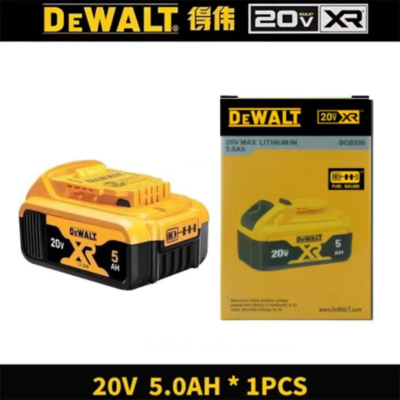 Q Original DeWalt 6Ah/5Ah/ 20V battery replaceable DCD887 DCD805 DCF860 Dcd796 DCG406 DCF880 DCF512 DCD805 power tools battery image 3