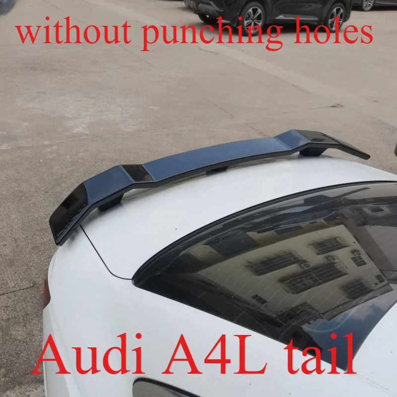 Suitable for 17-25 Audi A4 tail wing modification upgrade without punching adhesive, non-destructive installation