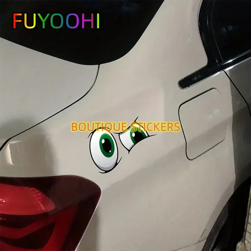 

FUYOOHI Car Stickers Creative Vinyl High-quality Eye Decal Car Sticker Graphical