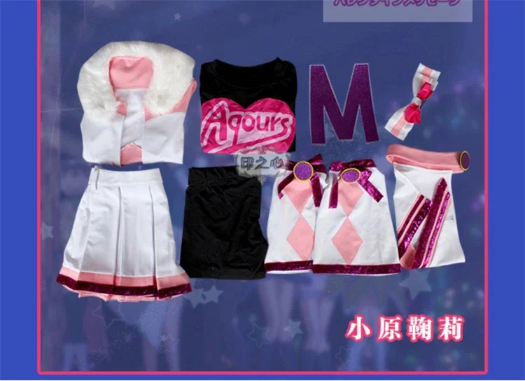 

CosAn Anime LoveLive!Sunshine!! Ohara Mari Cosplay Costumes Miracle Wave Fashion Sweet Uniforms Party Role Play Clothing XS-XL