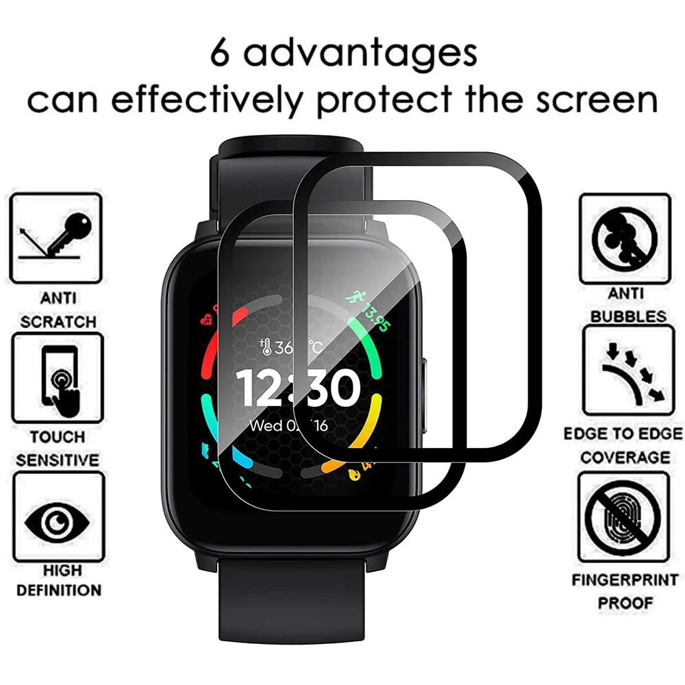 Película protectora completa para Realme Tech Life S100, 3D Película compuesta de superficie, no de vidrio, protección de pantalla para Realme Tech Life S100