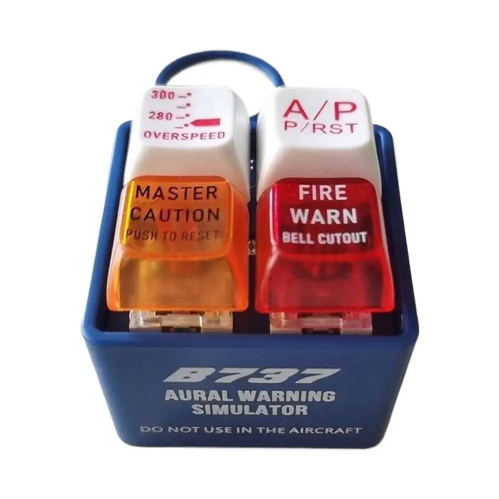 محاكاة الطائرات أسلم المفاتيح تحذير الدماغ محاكي الصوت بوينغ 737 ايرباص EGPWS تحذير الصوت محاكاة تحذير #3