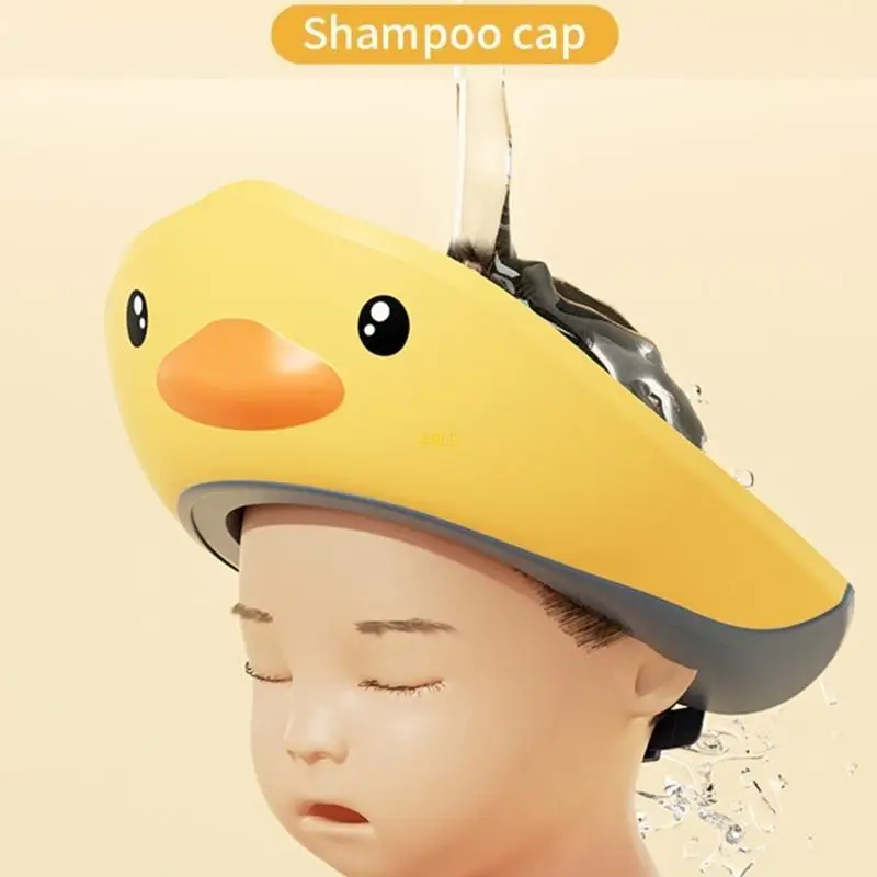 Bath Visor Shampoo Bathhing Hat Disesuaikan Rambut Cuci Cuci Mencegah Sampo ke Mata & Telinga untuk Balita Anak -anak Bayi