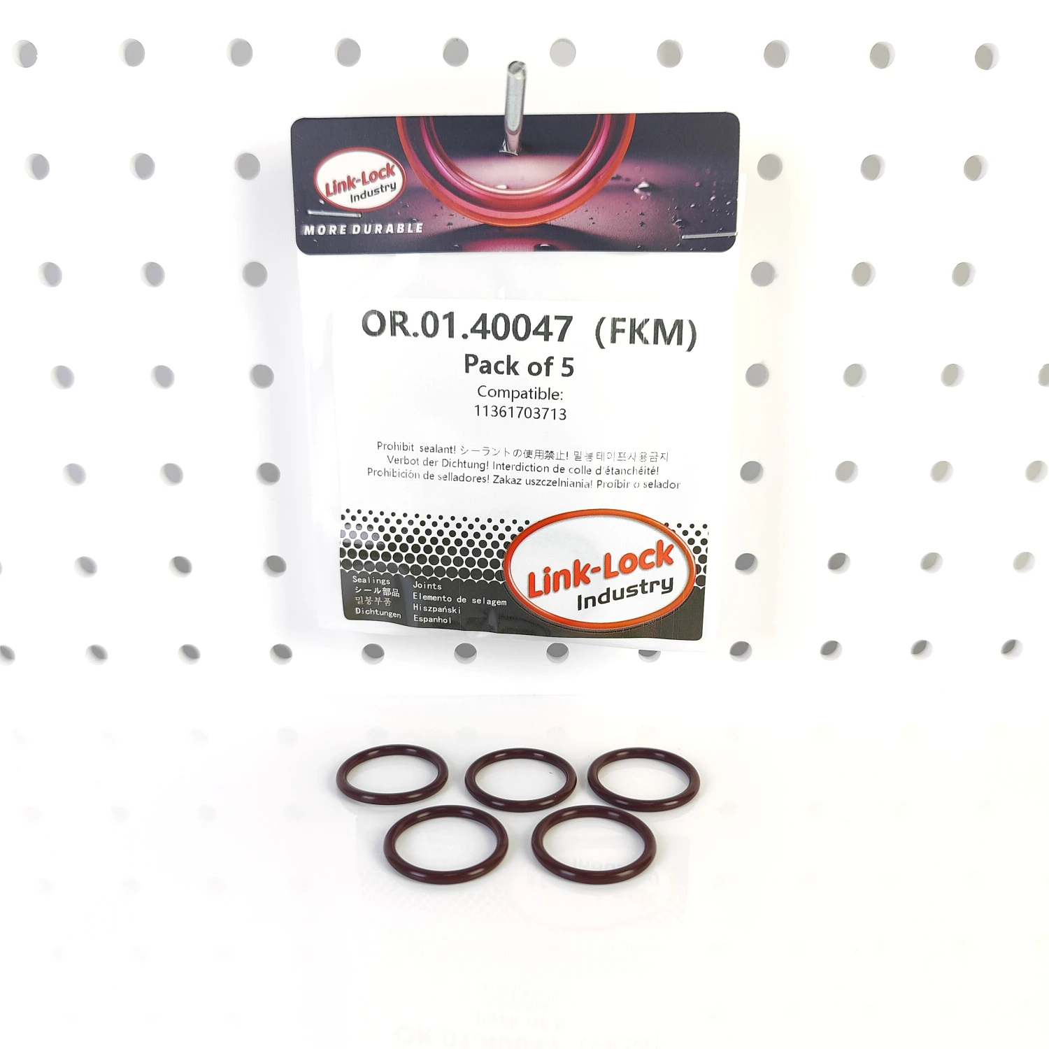 5PCS FKM Viton OR.01.40047 Engine VANOS O-Ring Gasket 11361703713 for BMW M50 M52 S52 M54 view 3