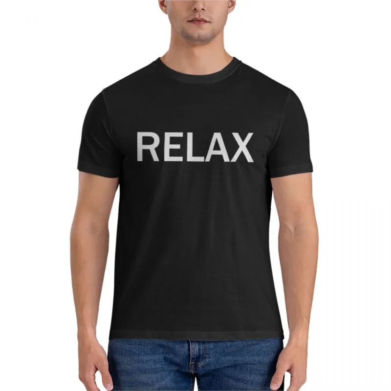 new cotton tshirt men Relax Essential T-Shirt tshirts for men summer clothes plain t shirts men