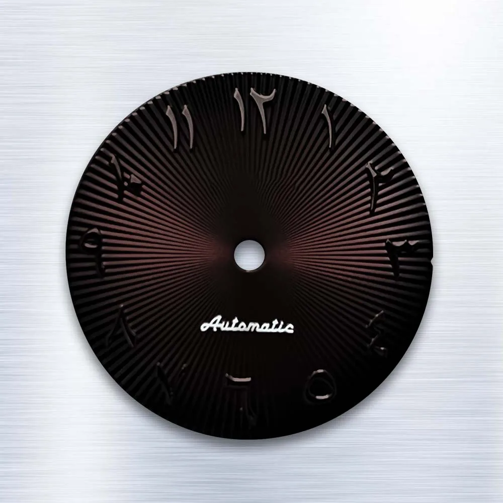 Latest styles 28.5mm S Logo Dial NO Luminous Roman script Suitable for NH35/36 Movement Watch Modification Accessories