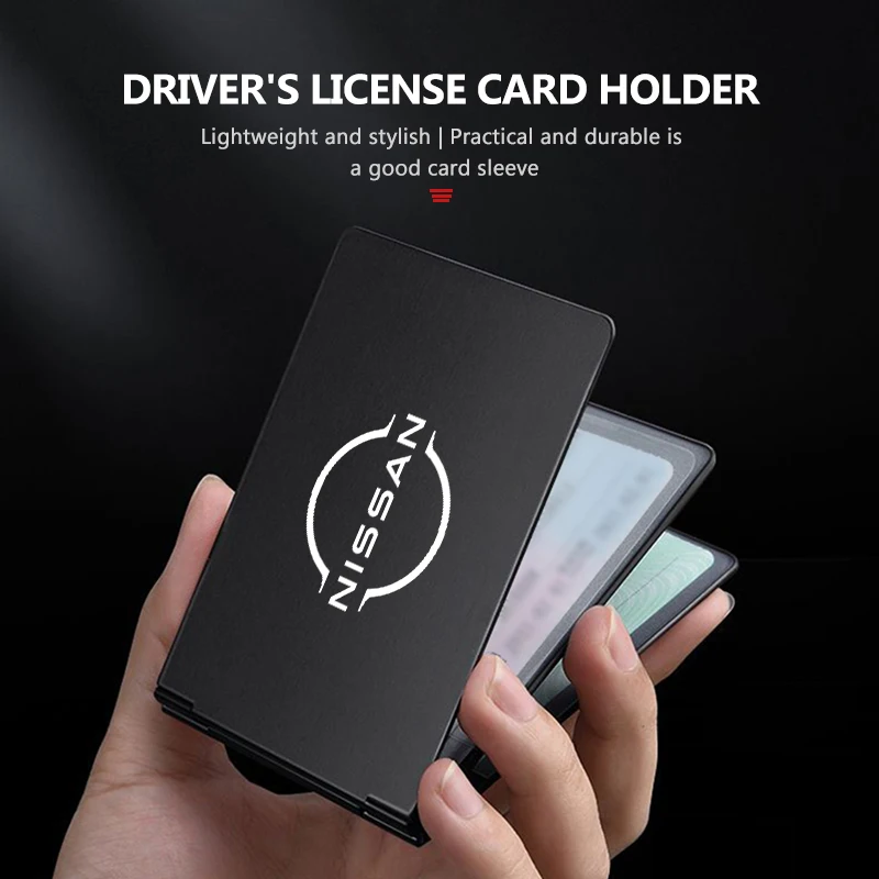 لنيسان سيارة القيادة وثيقة معرف بطاقة الائتمان رخصة القيادة محفظة قاشقاي جوك سنترا ألتيما فيرسا ماكسيما ألميرا روج