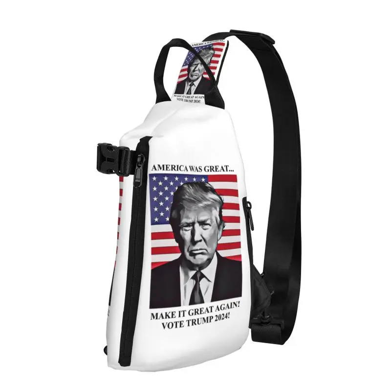 Mochila de hombro personalizada para hombre, bolso de pecho cruzado con tirantes, a la moda, para viaje y ciclismo